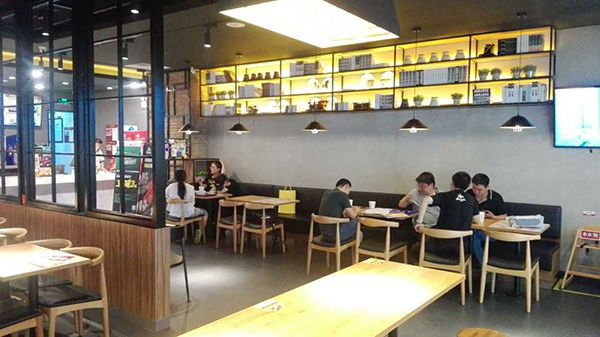 餐飲店面裝修設(shè)計圖片、餐飲店裝修效果圖、餐飲店裝修案例
