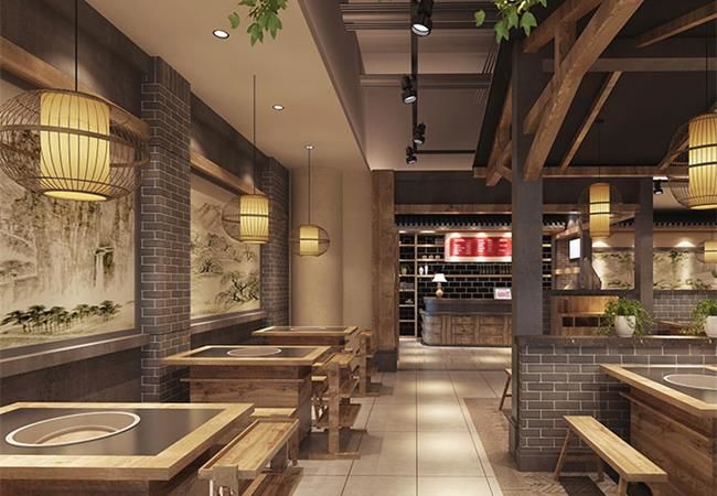合肥火鍋店裝修設(shè)計，怎么裝飾可以留住食客