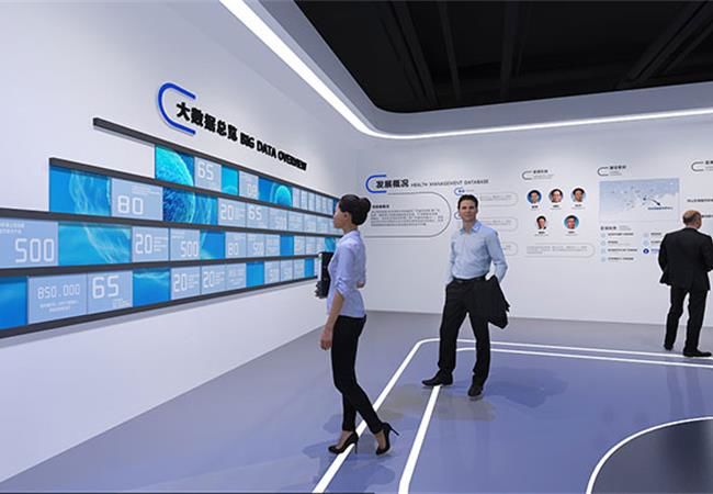 企業(yè)展廳裝修留多大面積合適？