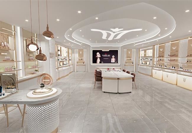 合肥化妝品店裝修，如何通過(guò)裝修提高店面的附加值？